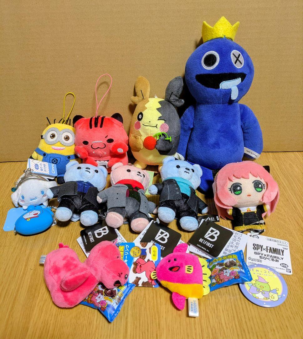 ぬいぐるみまとめ売り　ちいかわ　すみっコぐらし　ホロライブ　スヌーピー　クマ