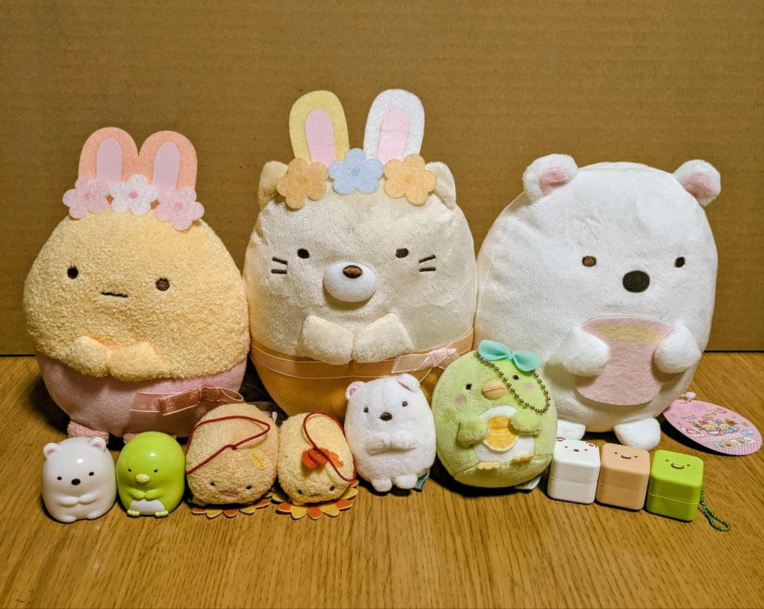 ぬいぐるみまとめ売り　ちいかわ　すみっコぐらし　ホロライブ　スヌーピー　クマ