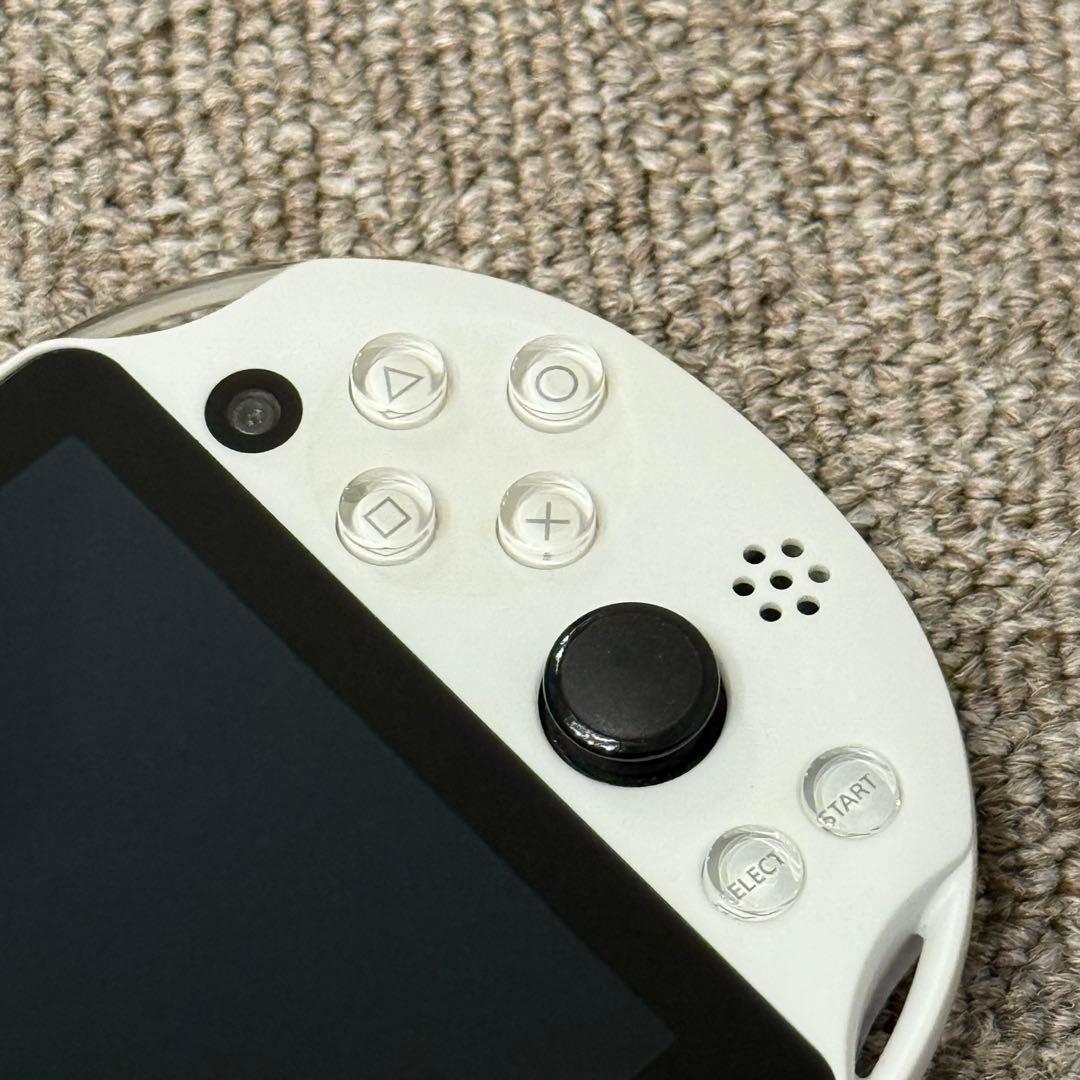 【美品】PSVITA PCH-2000 グレイシャー・ホワイト