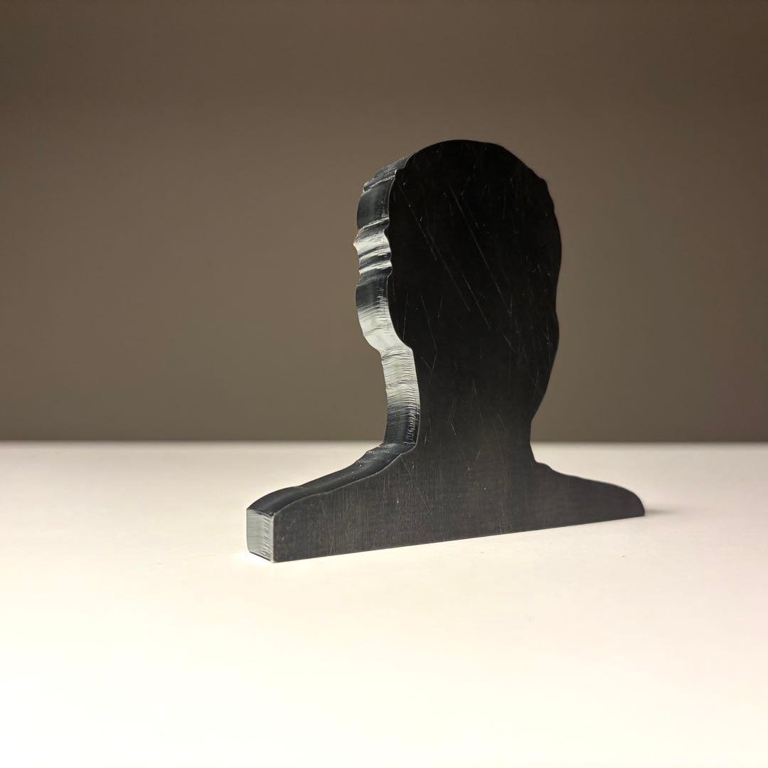 人型の鉄のオブジェ ポストモダン ミッドセンチュリー プリミティブアート