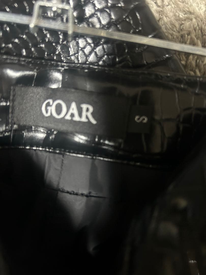 パンツ goar.archive croco zipper pants S