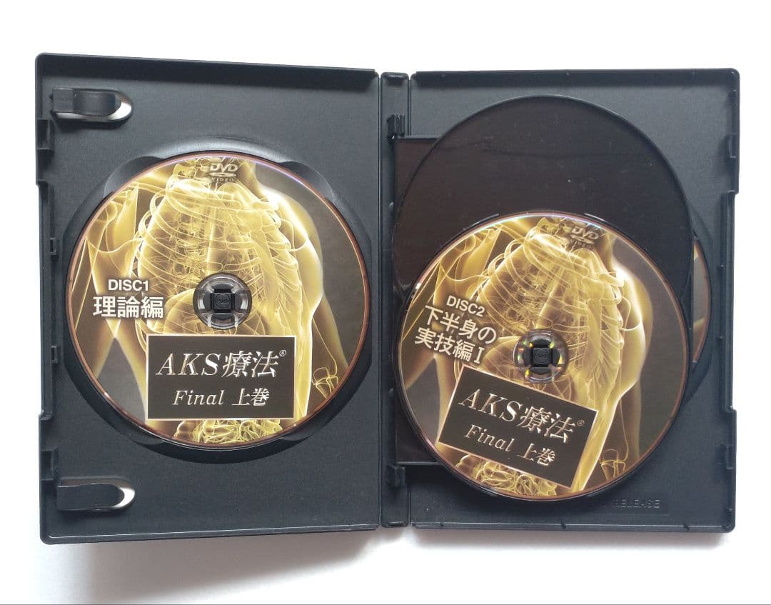 AKS療法 Final 上巻下巻9枚セット DVD 山内義弘 整体 筋膜リリース