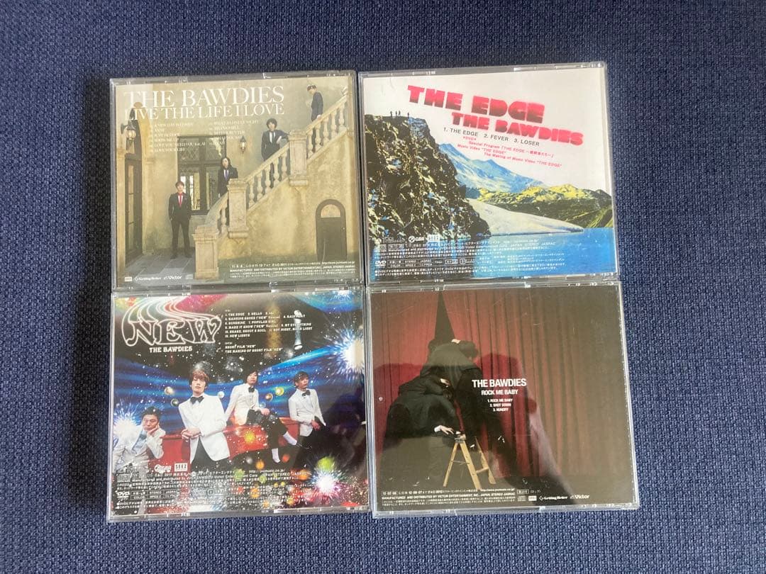 THE BAWDIES CD・DVD・Blu-ray まとめ売り