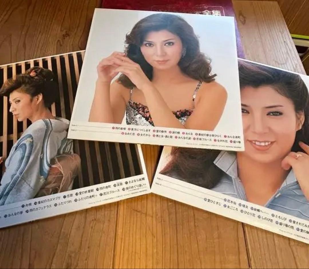 八代亜紀大全集 レコードセット