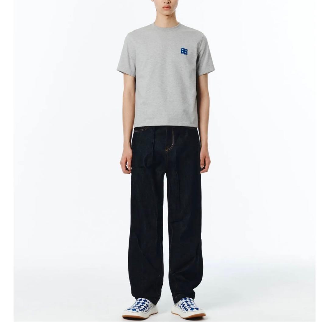 新品 ADERERROR Sig;BL Tag t-shirt Tシャツ L