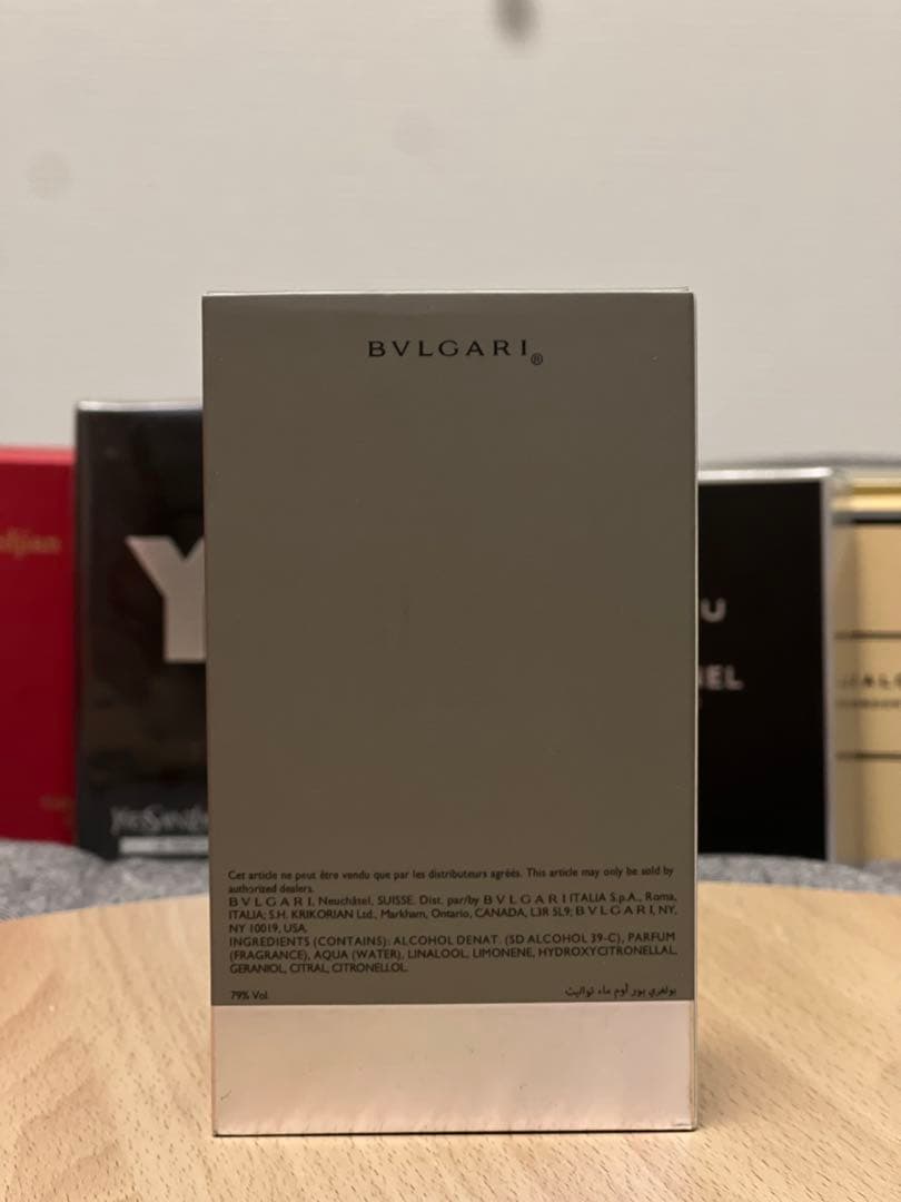 香水(男性用) BVLGARI POUR HOMME Eau de Toilette 100ml