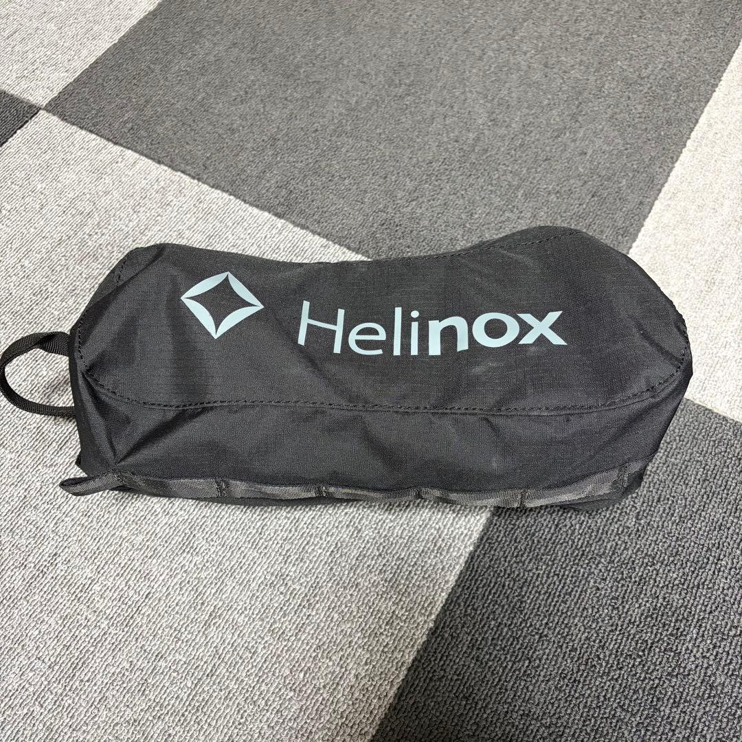 Helinox ヘリノックス チェアワン オールブラック 脚カバー付き