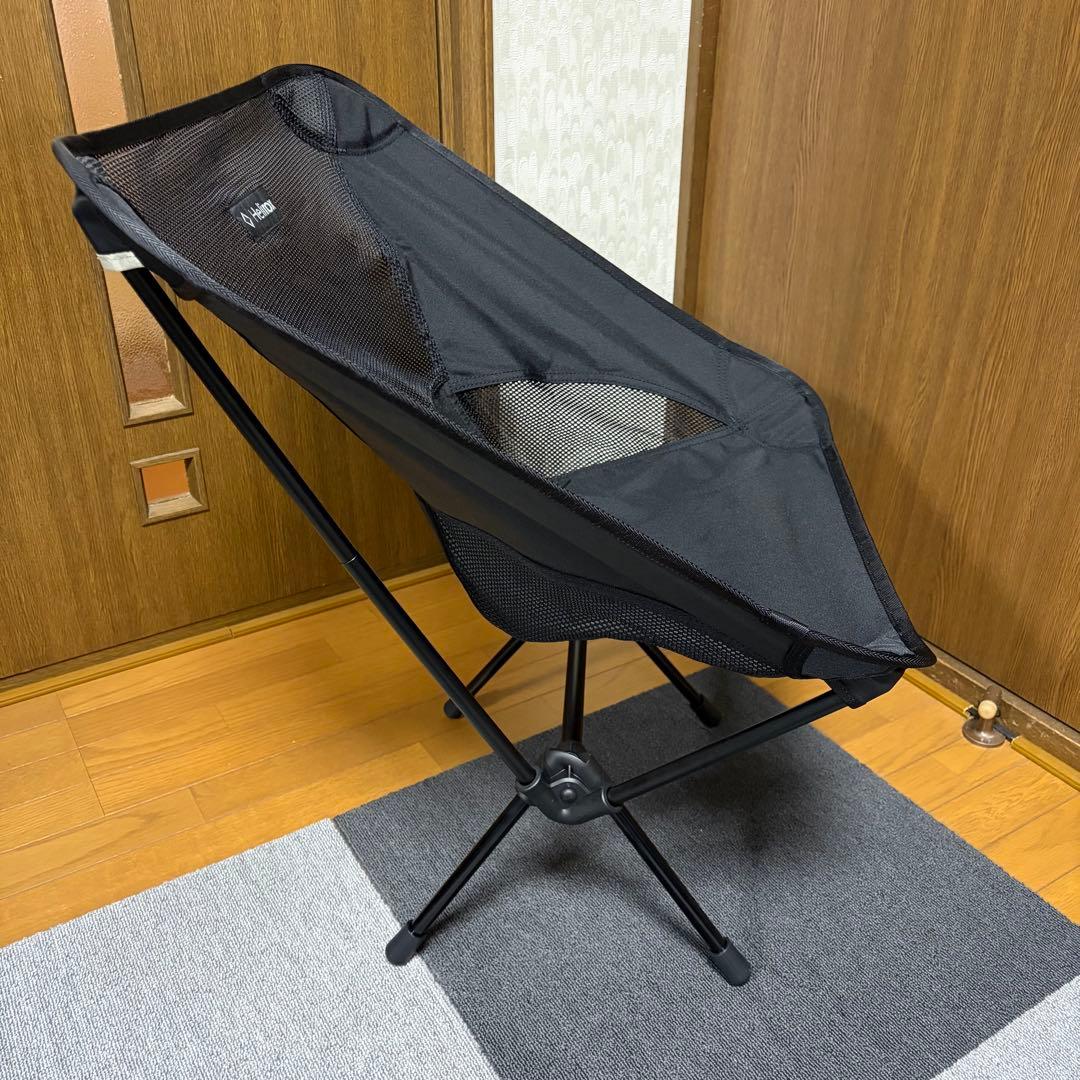 Helinox ヘリノックス チェアワン オールブラック 脚カバー付き