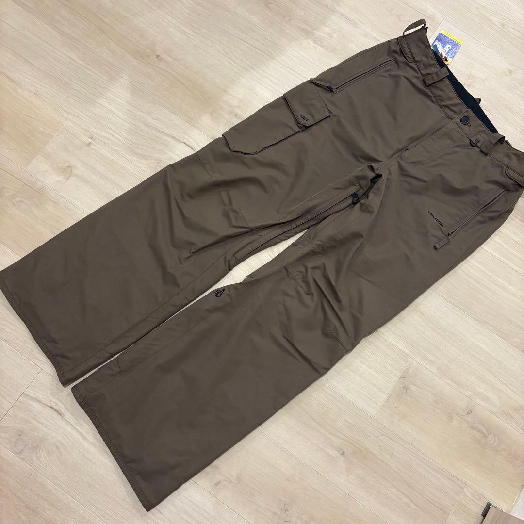 VOLCOM スノーボードパンツ ブラウン US-L