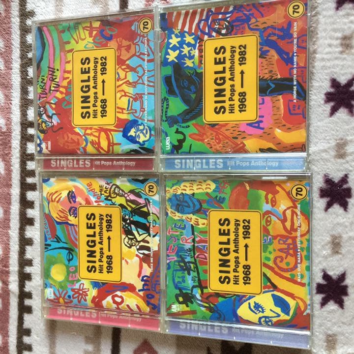 1968-1982 洋楽シングルヒット集 CD１２枚組 POPS 洋楽