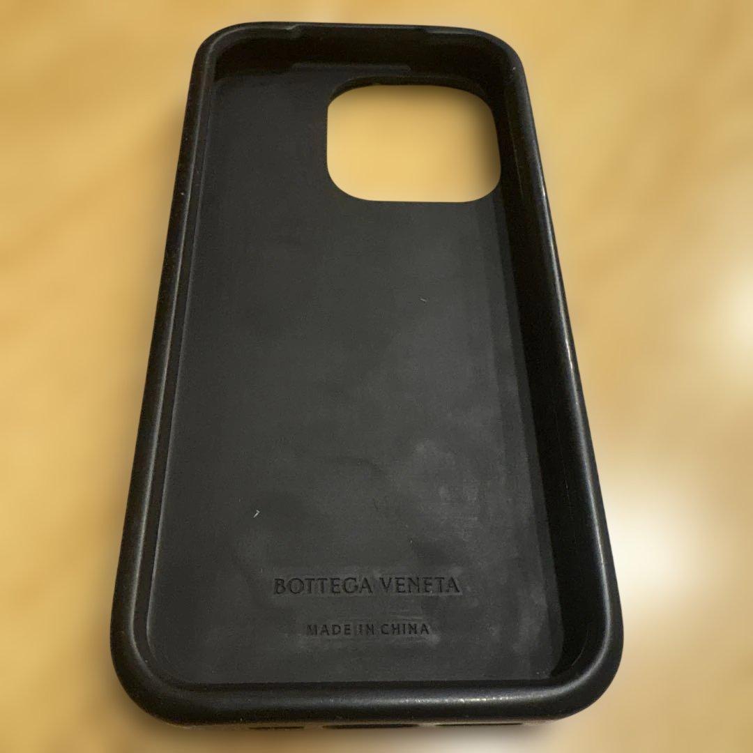 BOTTEGA VENETA ブラック iPhone15pro ケース