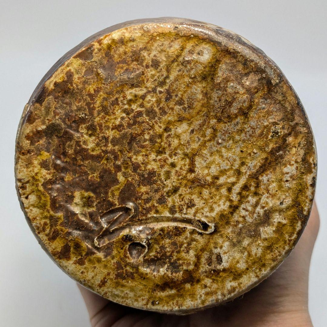 赤畠太 備前焼 窯変花入 合箱 花瓶 花器 フラワーベース 花生 茶道具 華道具