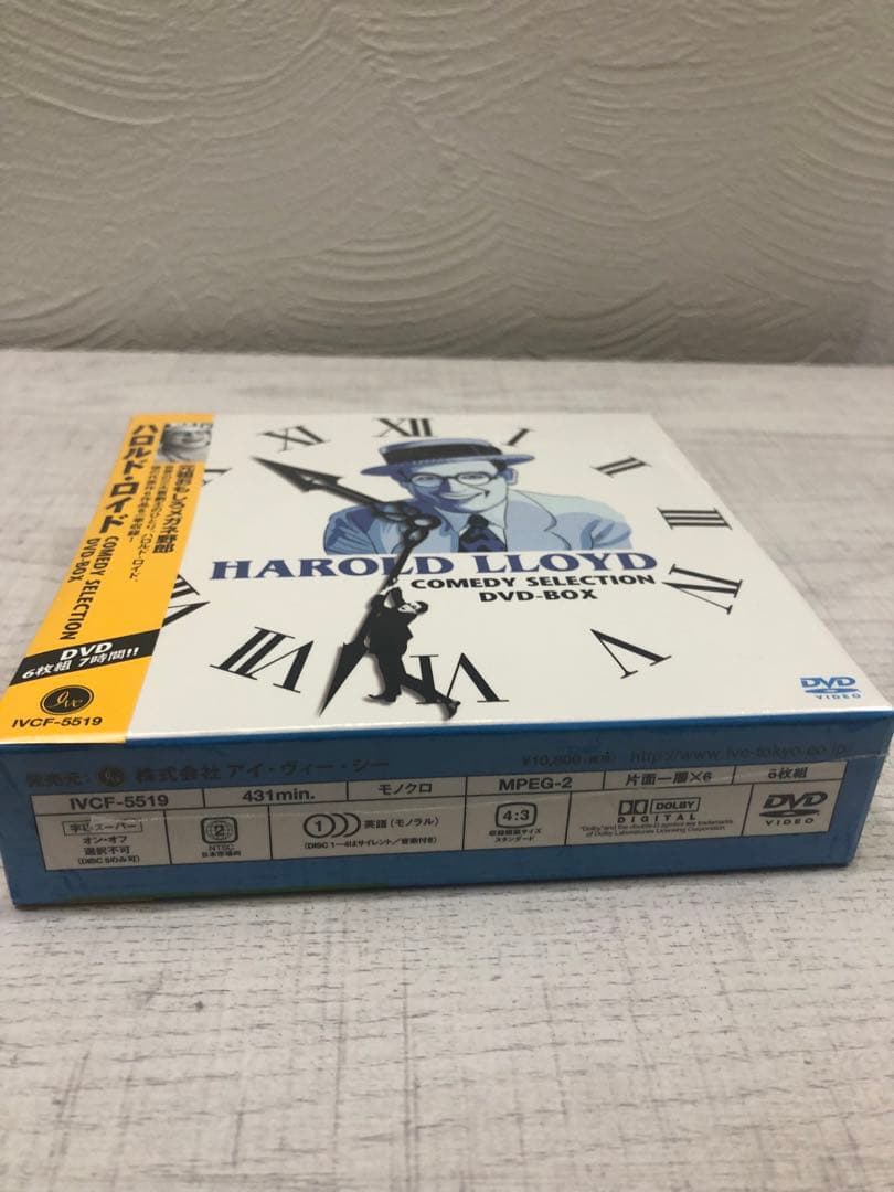 新品 ハロルド・ロイド COMEDY SELECTION DVD-BOX 6枚組