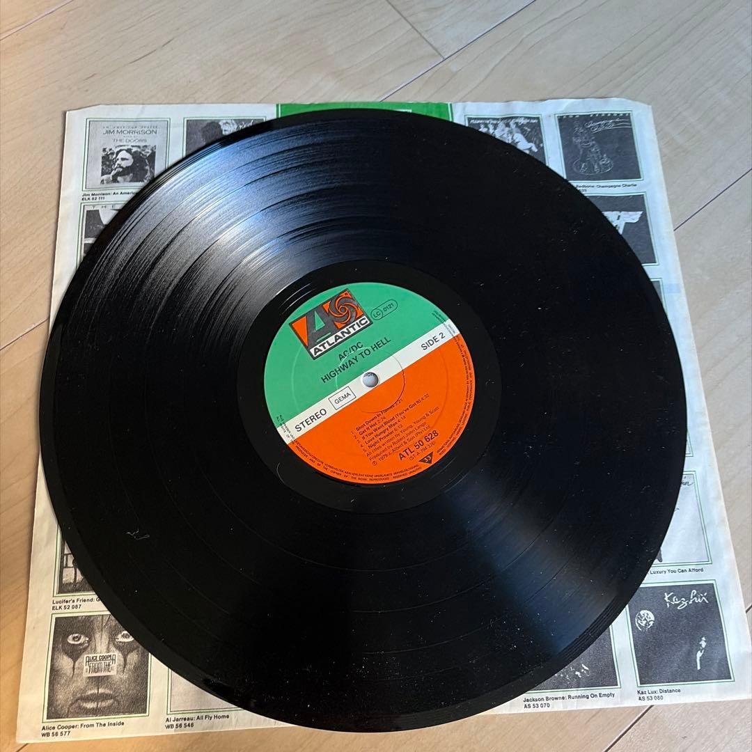 AC/DC HIGHWAY TO HELL レコード　1979