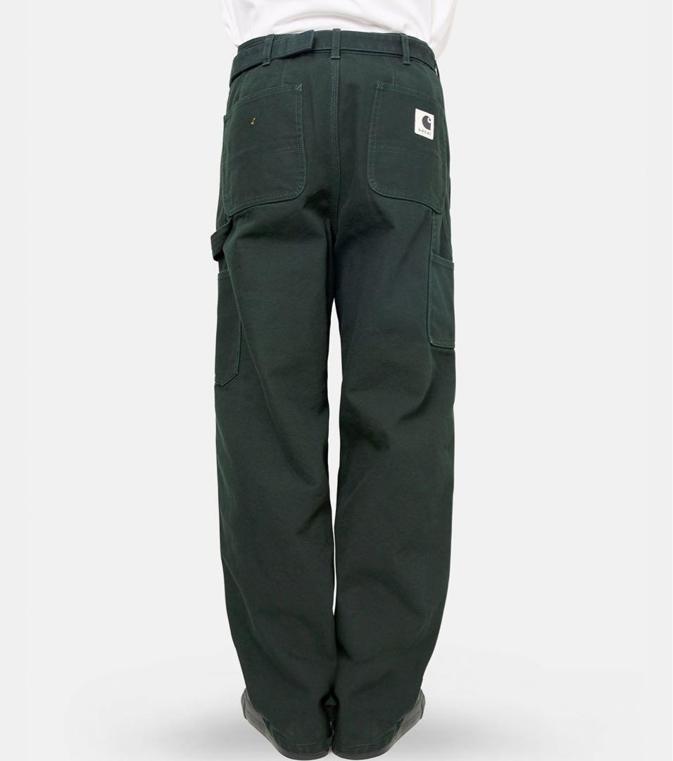 パンツ Sacai x Carhartt WIP Duck Pants Green 2