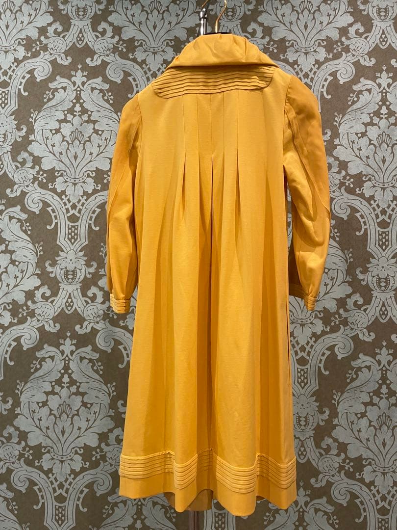 秋服　美品　COTOO 2way 異素材ワンピース　コート　38