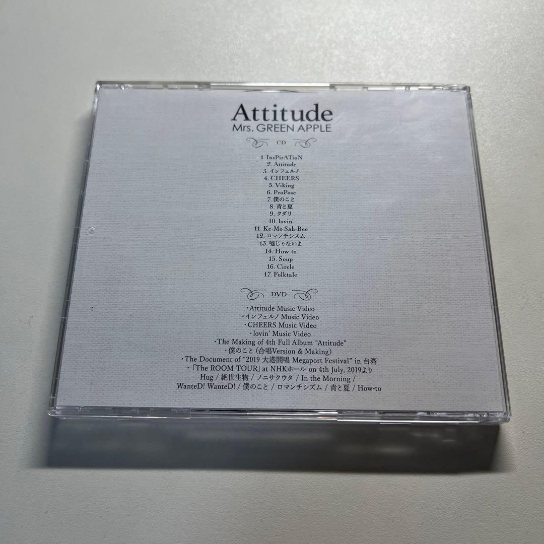 Mrs. GREEN APPLE Attitude 初回限定版