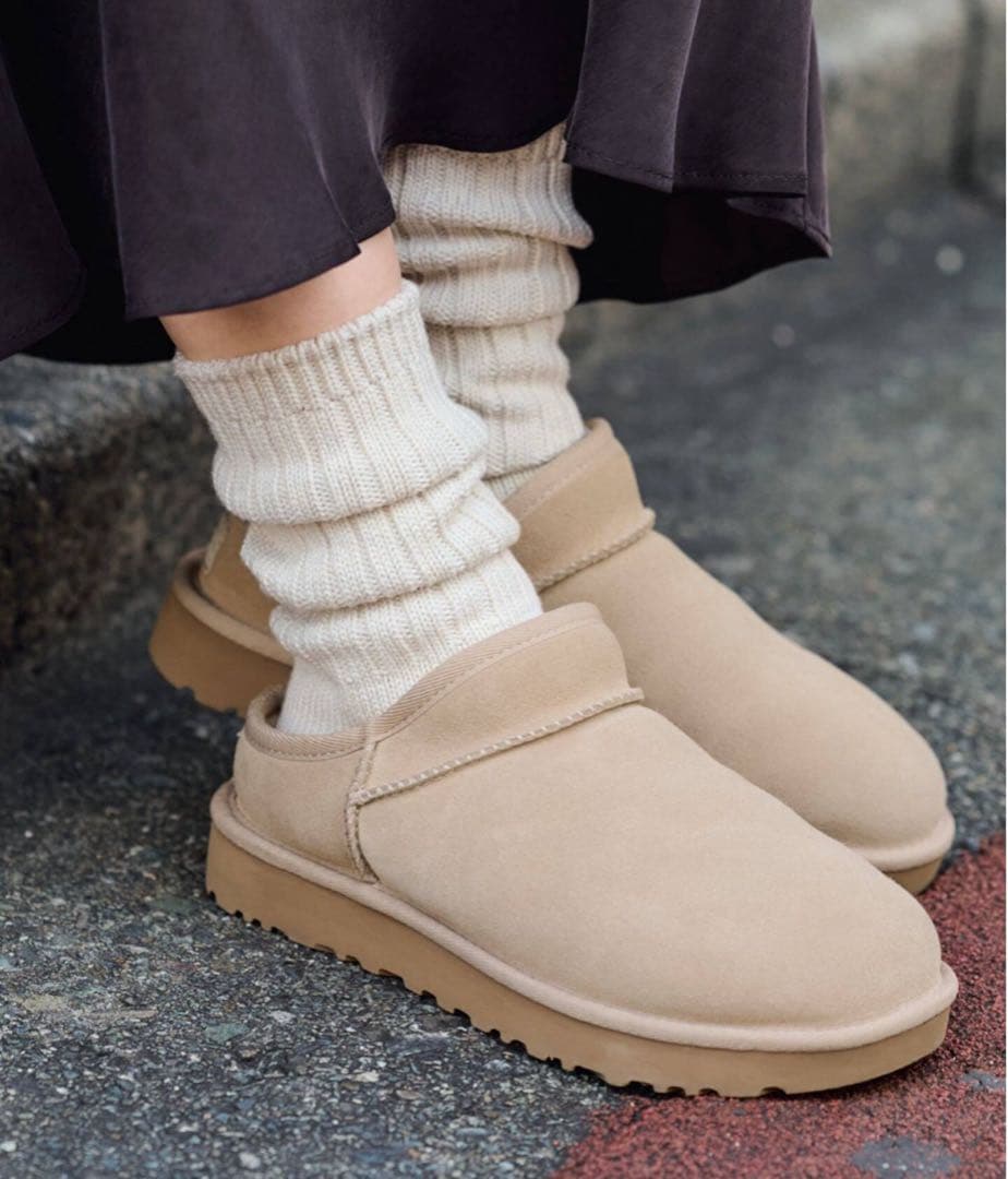 FRAMeWORK UGG/アグ CLASSIC SLIPPER ベージュ 23