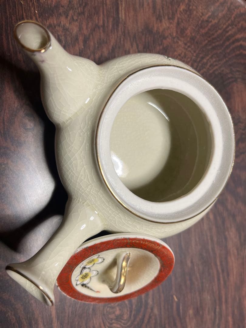 九谷焼 玉苑 玉苑作 茶器 急須 湯飲み 骨董品 11