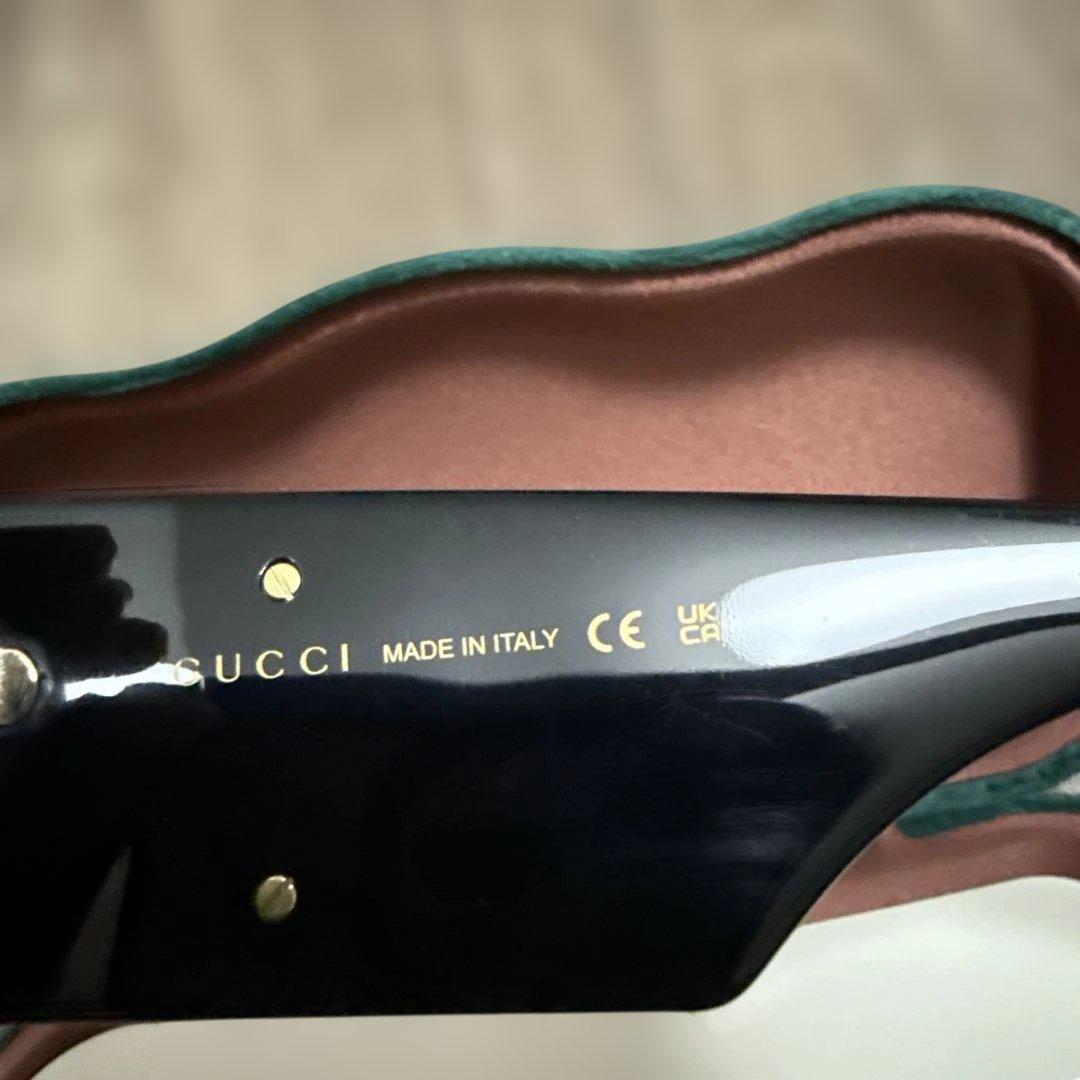 GUCCI グッチ サングラス GG1425S-001 未使用 黒 GG柄