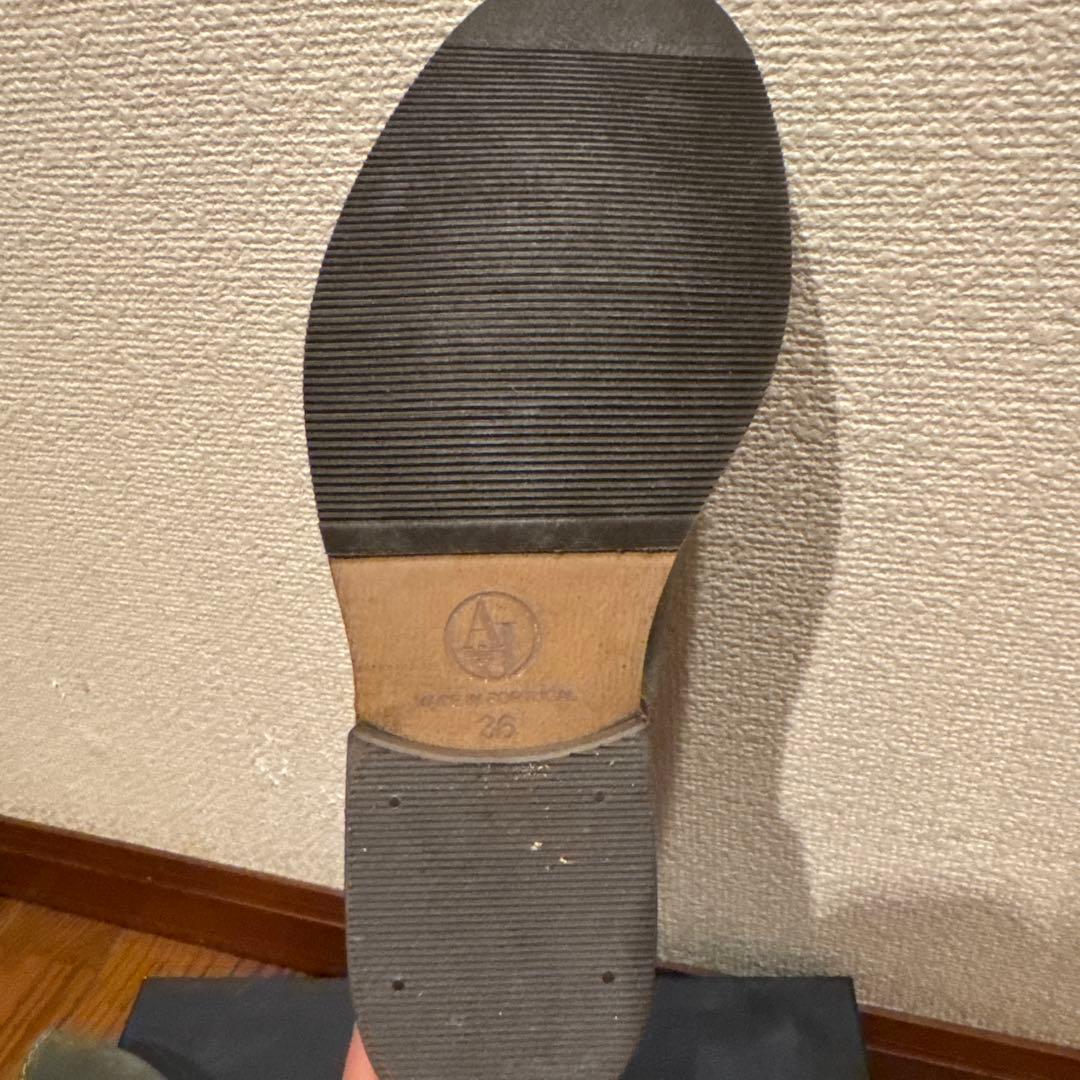 ARMANIJEANS ブーツ カーキ