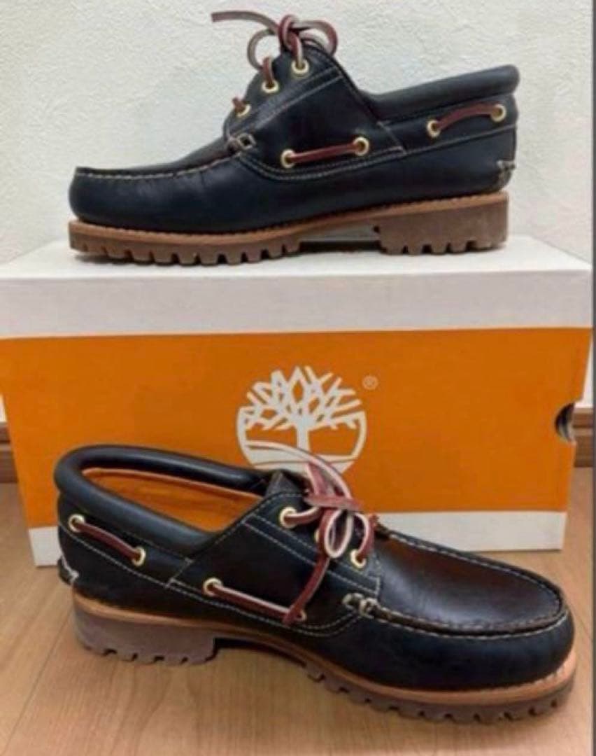別注beauty&youth Timberland 3eye ネイビー