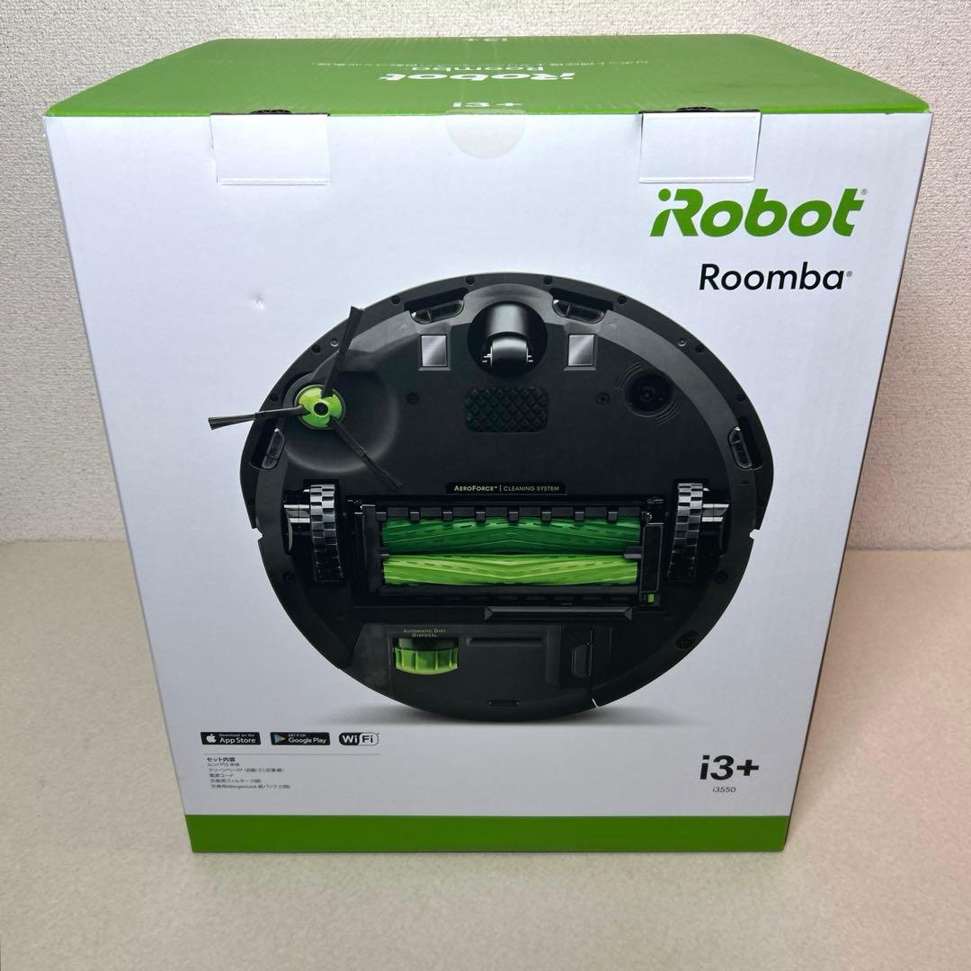 【未開封】 iRobot クリーンベース付きモデル ルンバ i3+