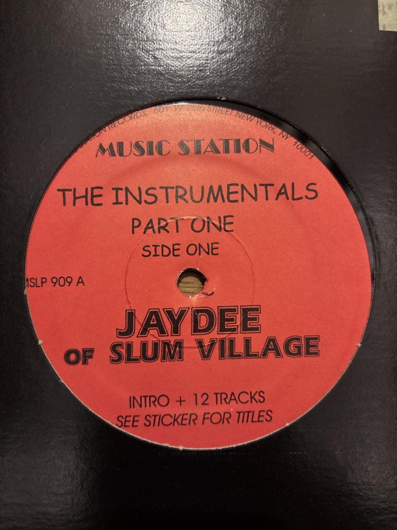 Jay Dee ‎– The Instrumentals Part One
