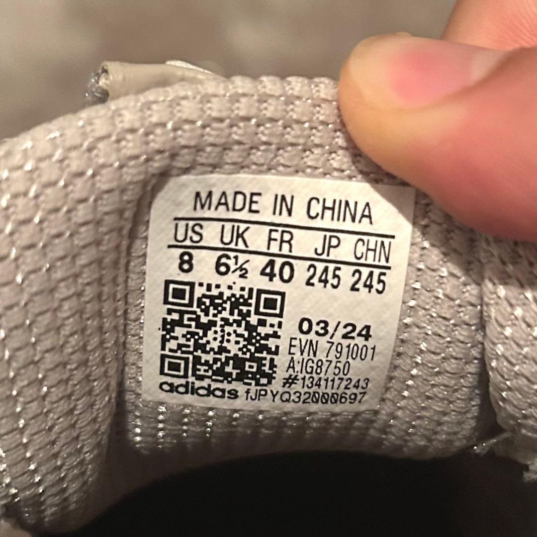 【ぐんじ】adidas ゴルフシューズ　レディース　24.5cm