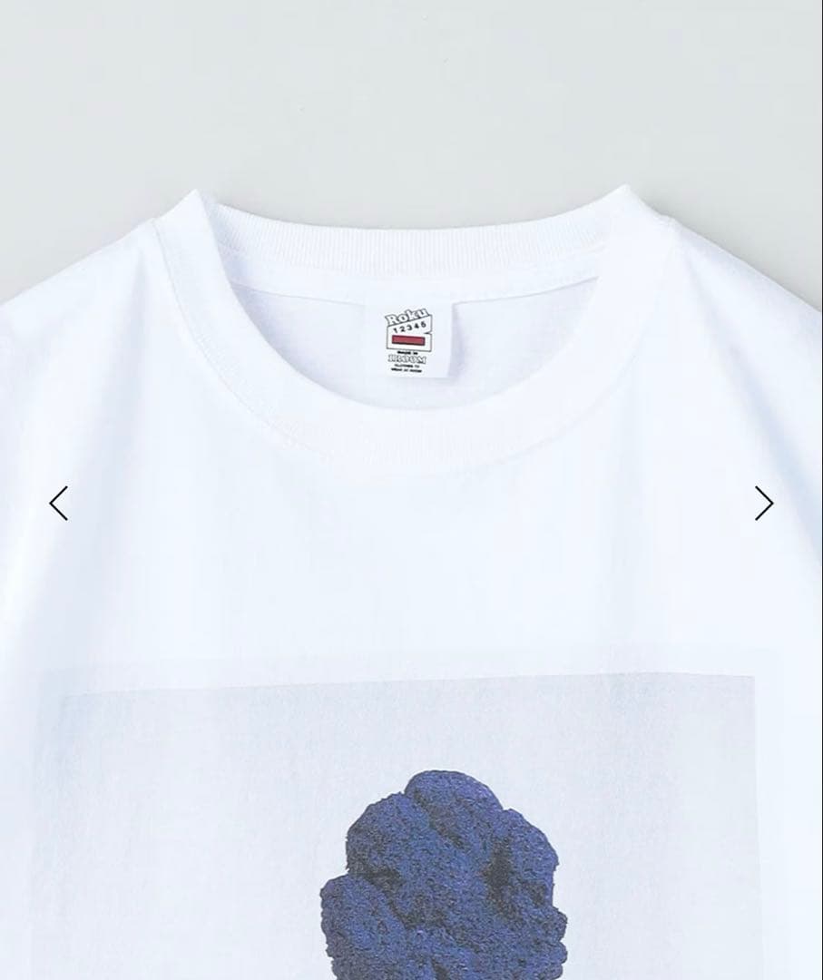 ＜6(ROKU)＞YVES  Tシャツ オフホワイト　未使用品