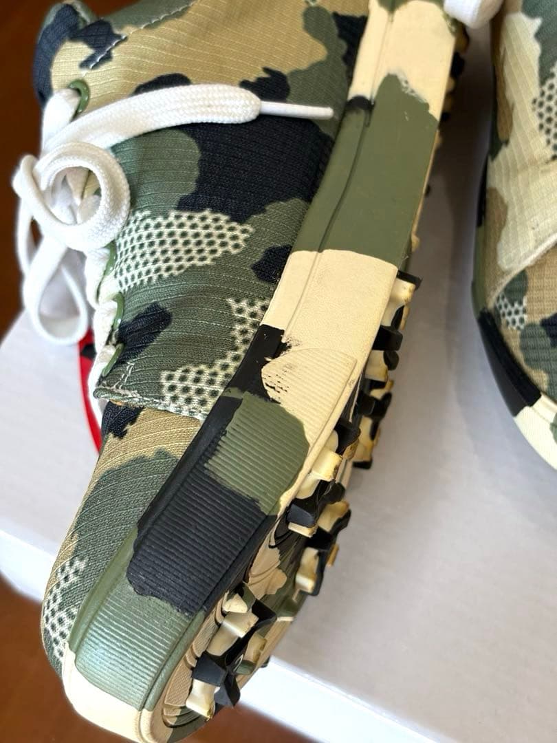週末お値引き【美品】派手そうで質素パーリーゲイツゴルフシューズ 24 迷彩