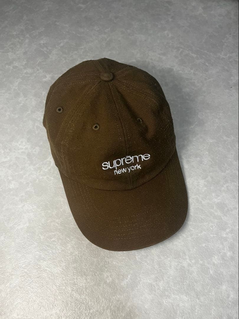 H*】様 supreme classic logo 6 Panel olive