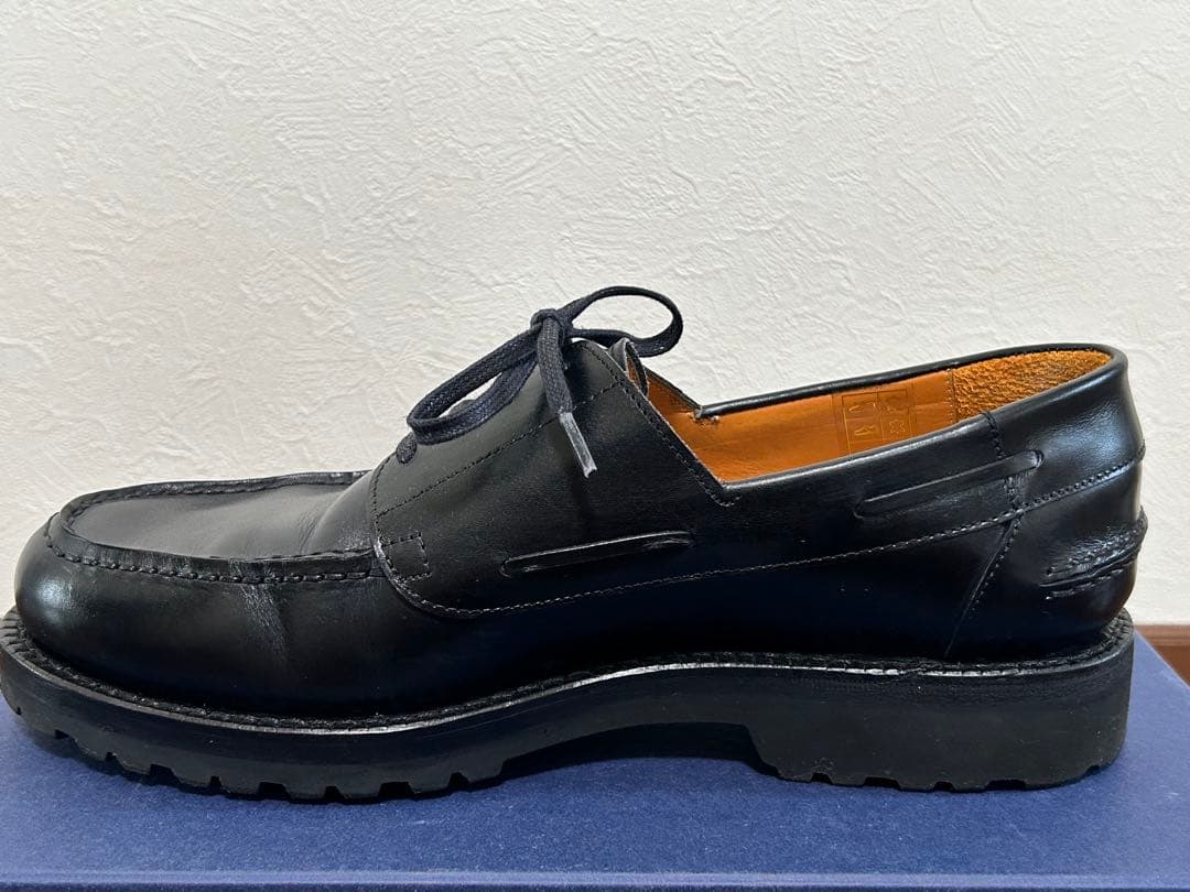 【美品】 別注 モカシン デッキシューズ ジャランスリウァヤ