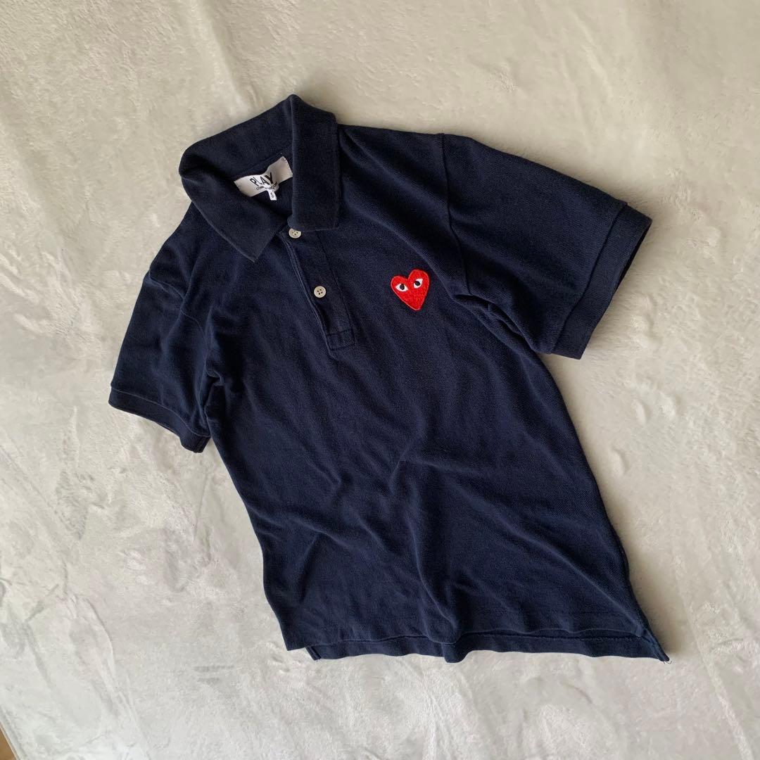 【人気】PLAY COMME des GARCONS 半袖 ポロシャツ