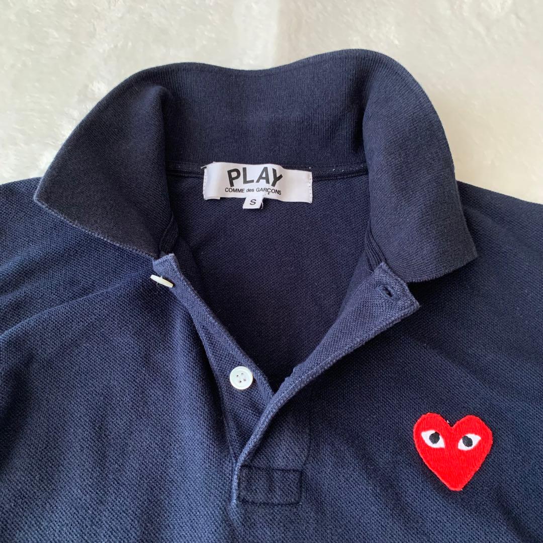 【人気】PLAY COMME des GARCONS 半袖 ポロシャツ