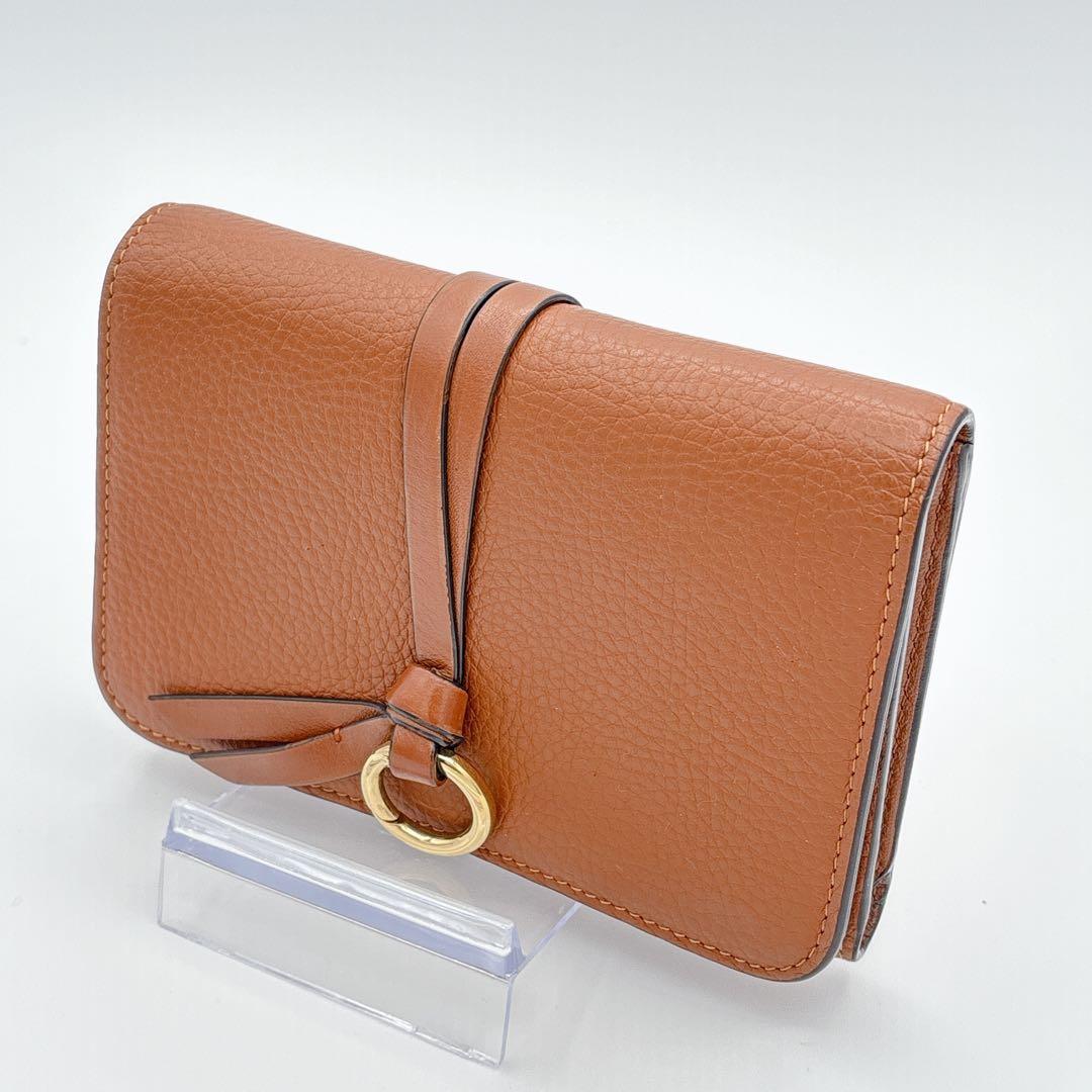未使用級✨ Chloe クロエ アルファベット 三つ折り財布 だいふく