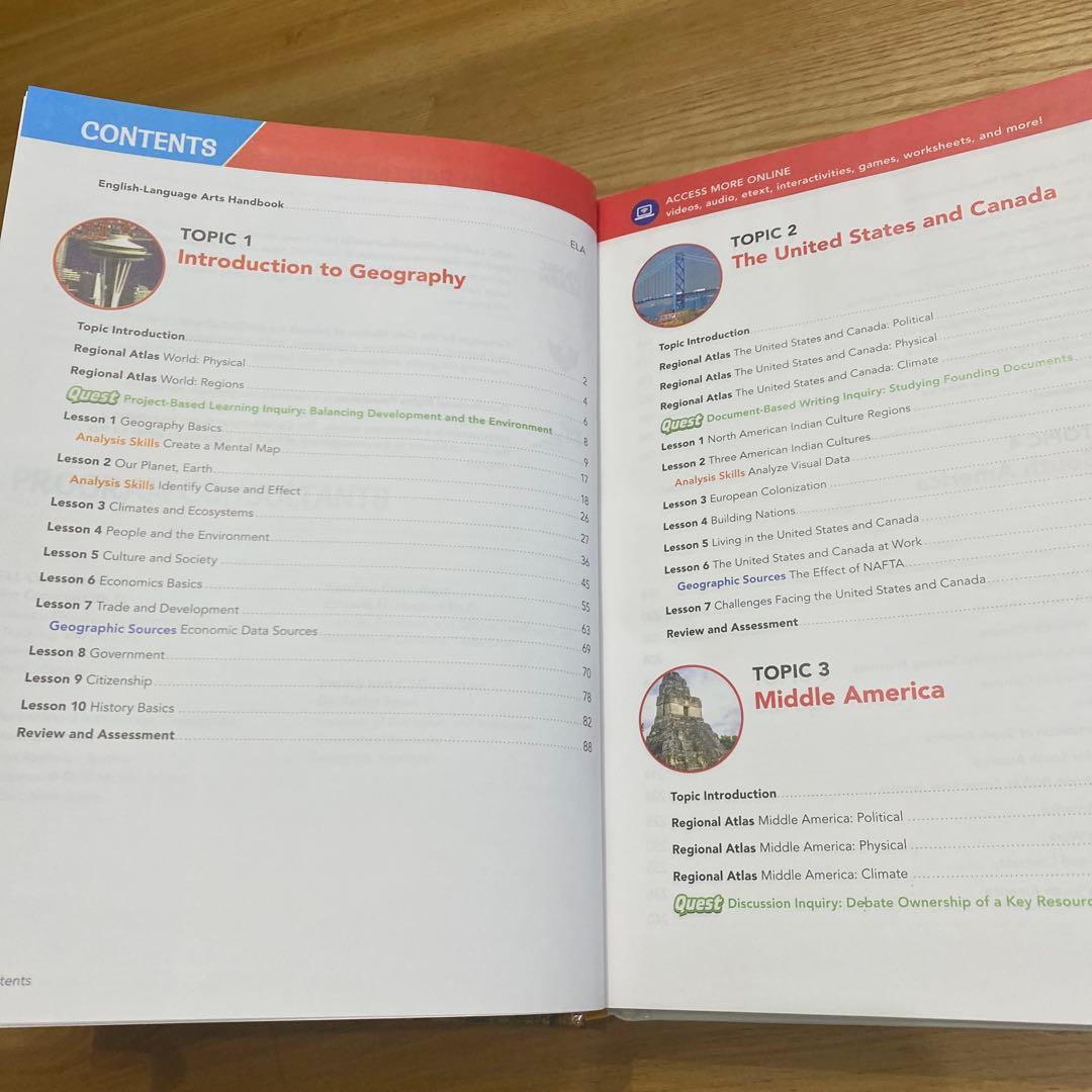 語学・辞書・学習参考書 myWorld Interactive World Geography