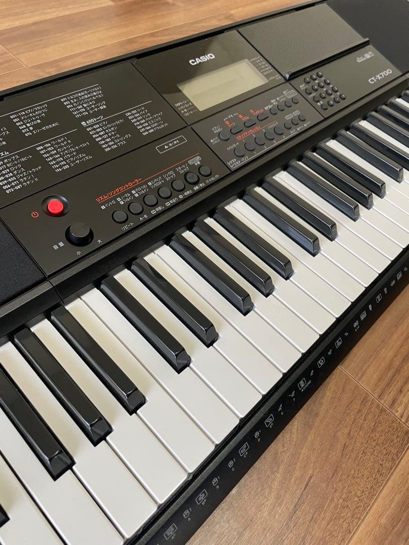 ユ*ラ様 CASIO CTX-700 61鍵盤 電子キーボード　2023年製