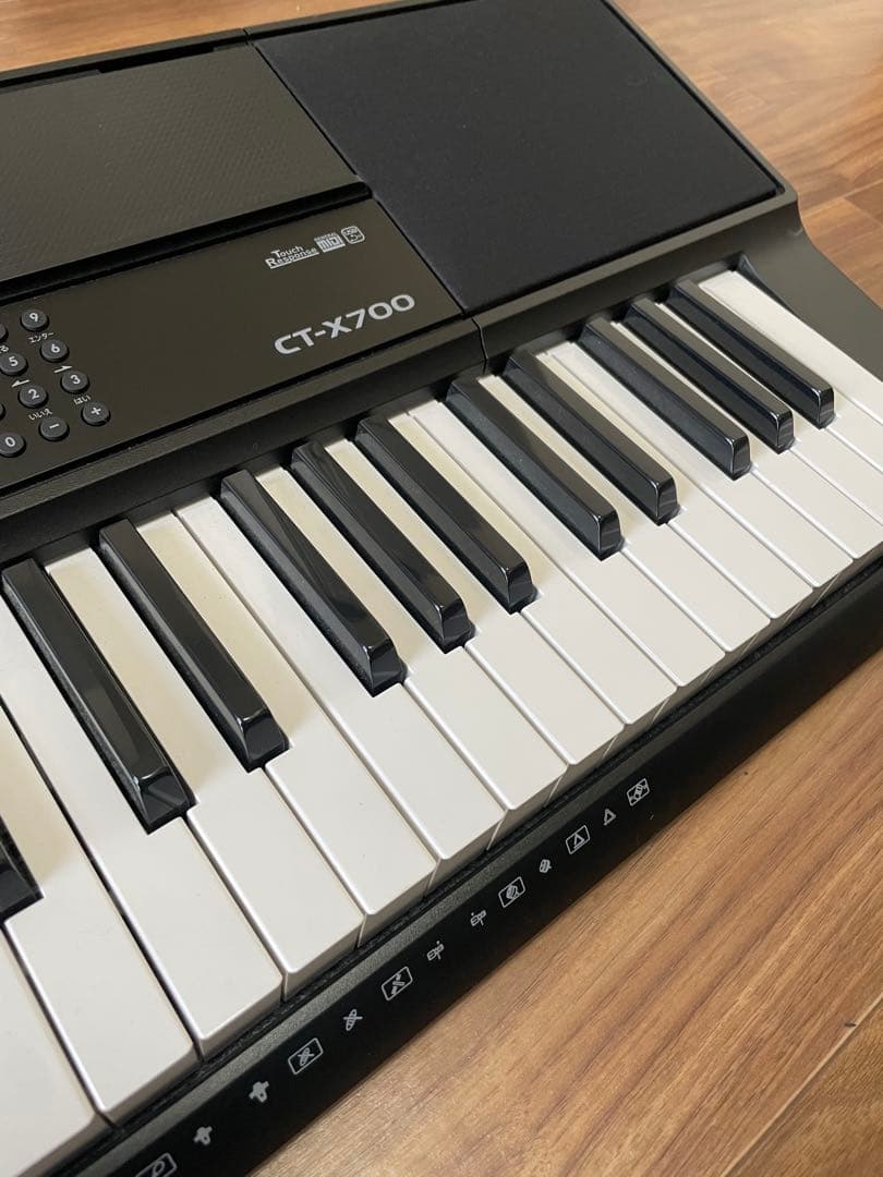 ユ*ラ様 CASIO CTX-700 61鍵盤 電子キーボード　2023年製