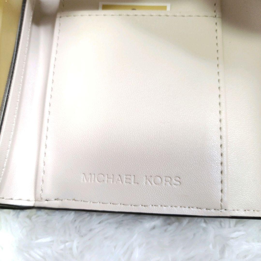 マイケルコース 三つ折り財布 GREENWICH XS FLAP TRIFOLD