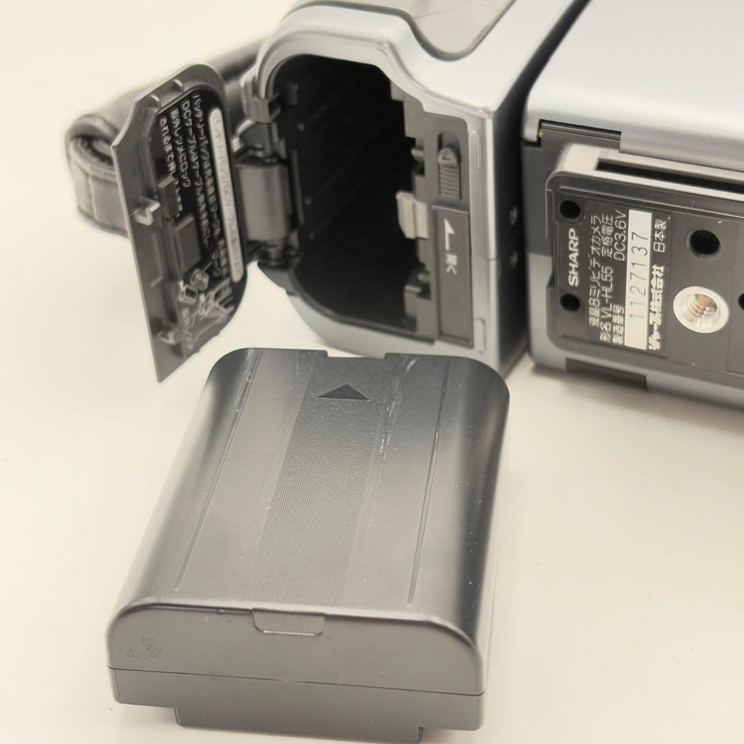 シャープ ビューカム 液晶ビデオカメラ ブラック カセット0510-S6020s