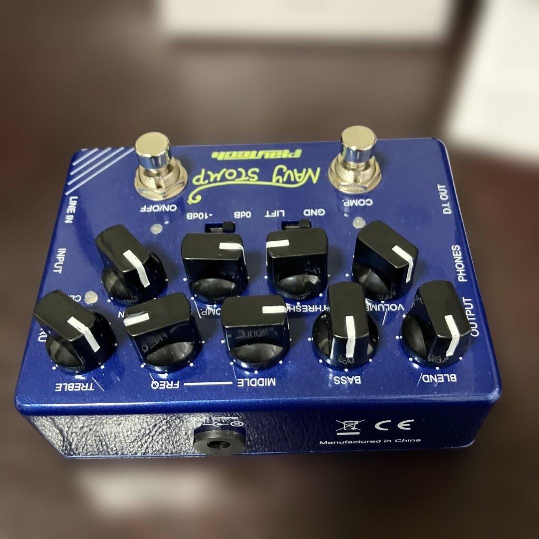 navy stomp ベースプリアンプ　プレイテック