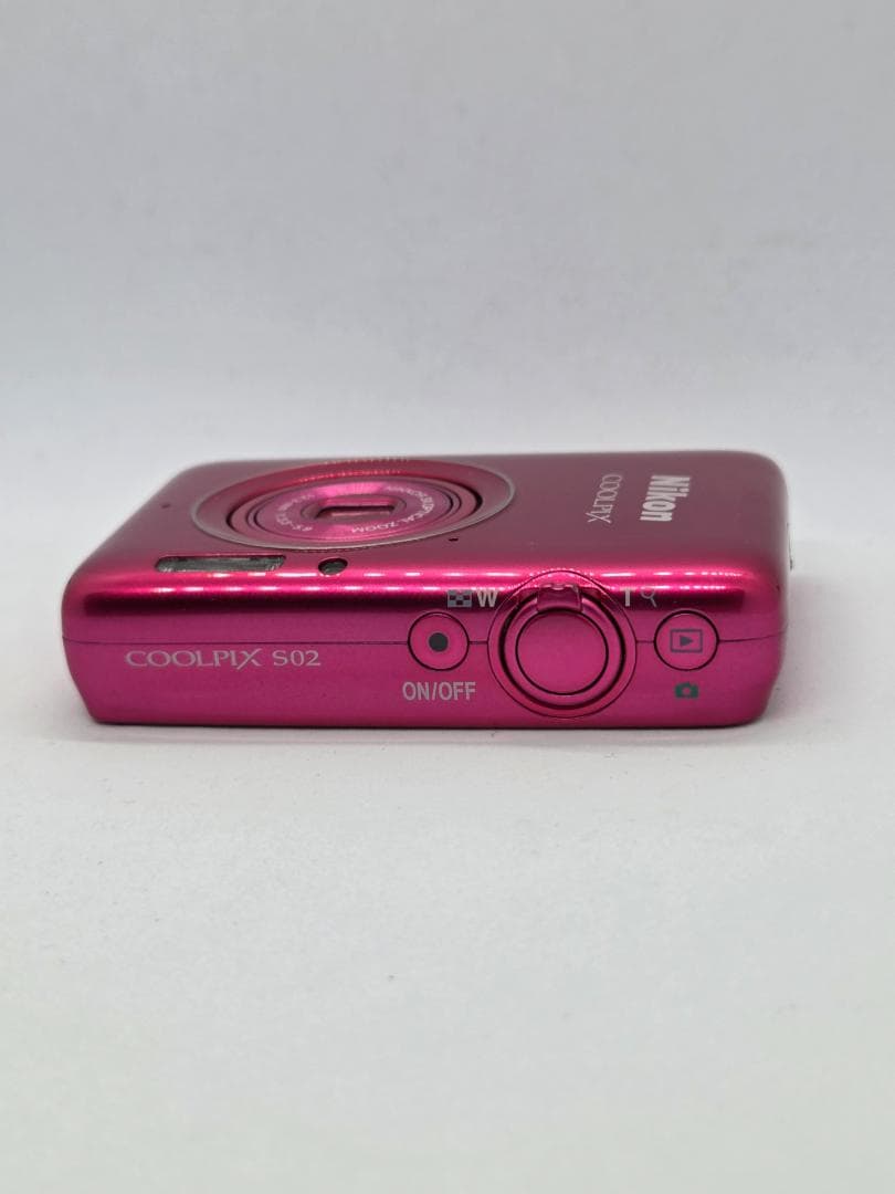ニコン Nikon COOLPIX S02 ピンク コンパクトデジタルカメラ