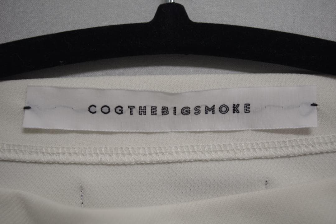 タイムセール❗️COGTHEBIGSMOKE ホワイト シャツ❁0262