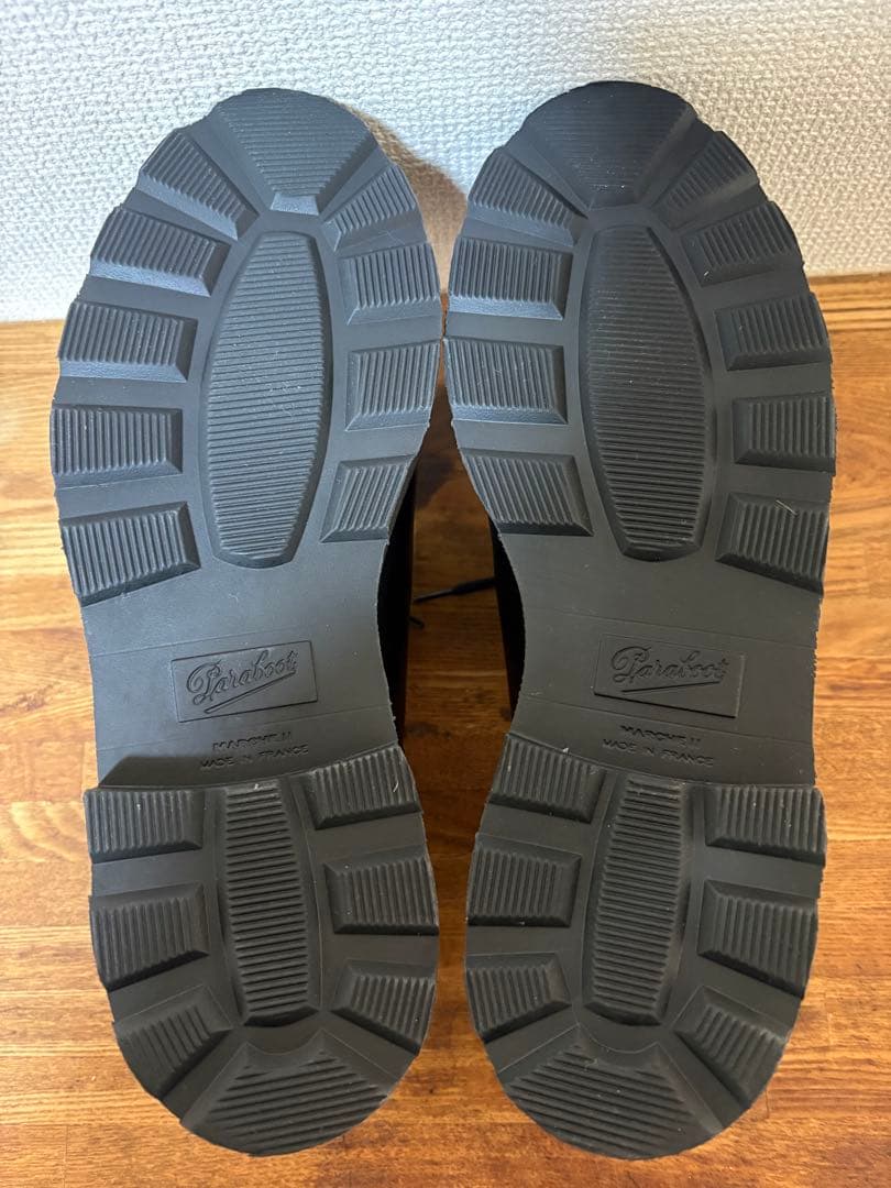 パラブーツ ミカエル paraboot Marche 39.5ブラック 黒