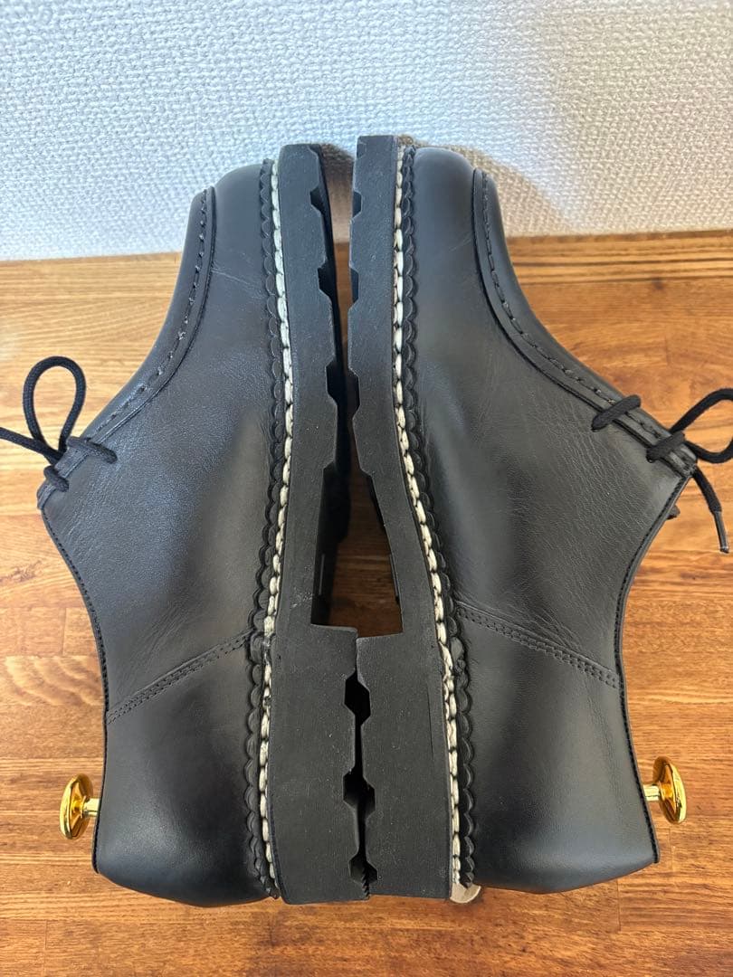 パラブーツ ミカエル paraboot Marche 39.5ブラック 黒