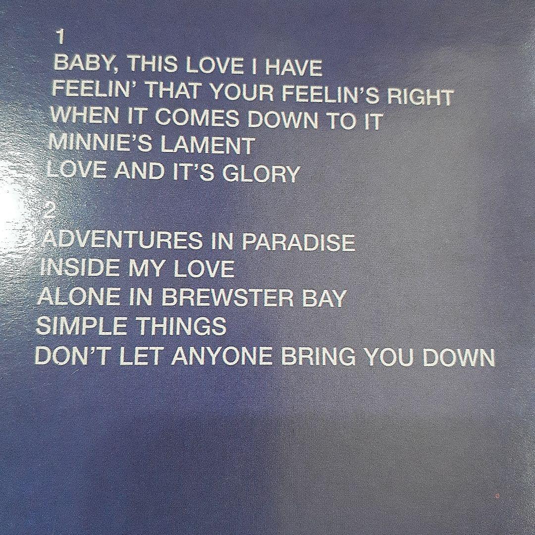 洋楽 Minnie Riperton Adventures in Paradise