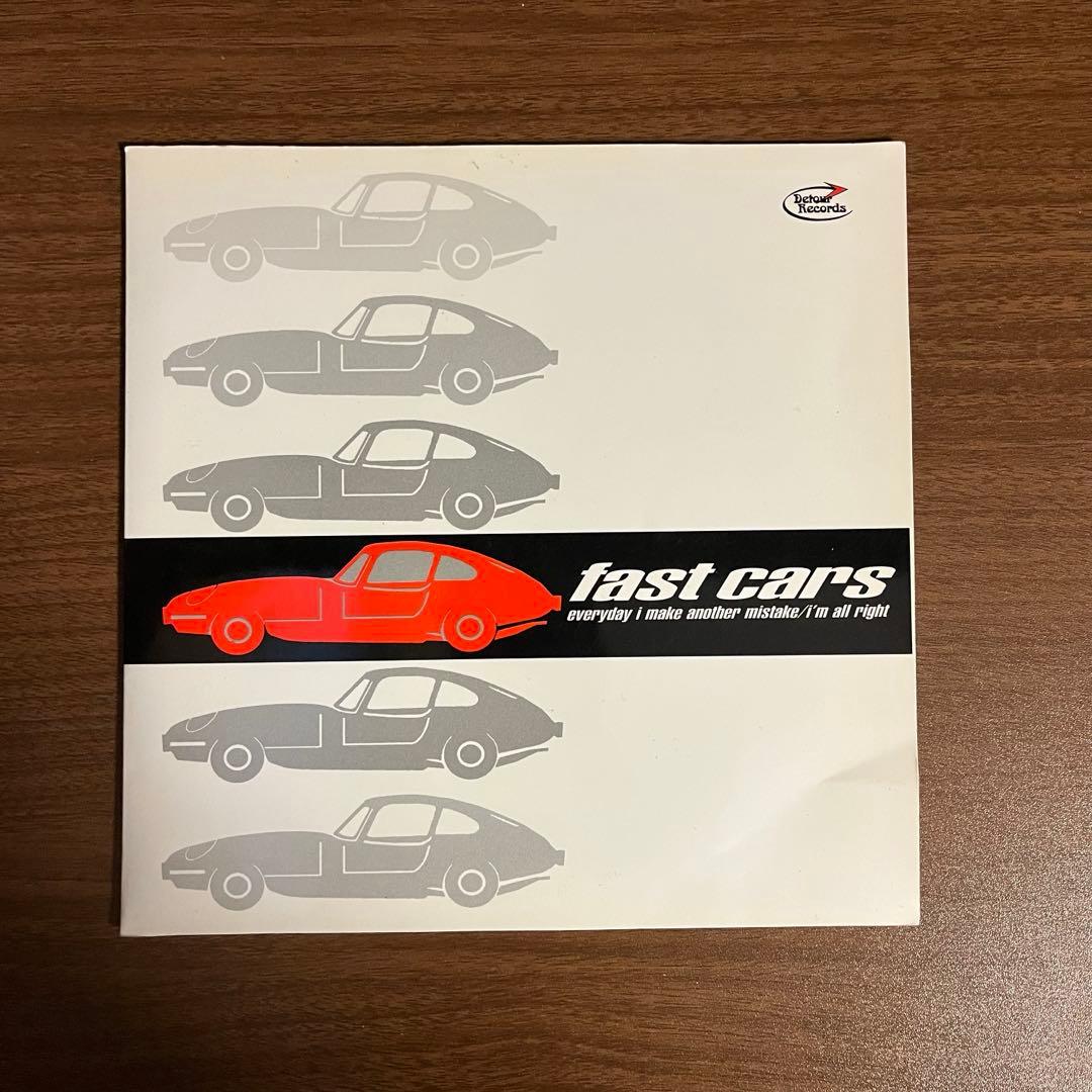 【4枚セット】FAST CARS 7インチレコード
