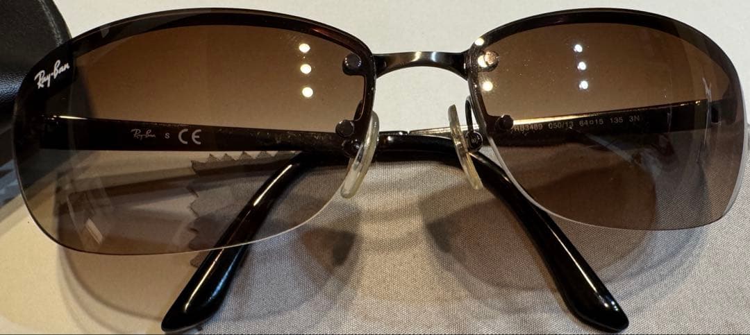 Ray-Ban サングラス RB3489 シャーリングライトグレー/カーキ