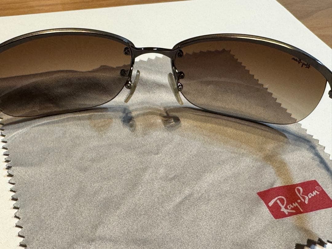 Ray-Ban サングラス RB3489 シャーリングライトグレー/カーキ